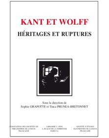 Kant et Wolff