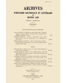 Archives d'Histoire...