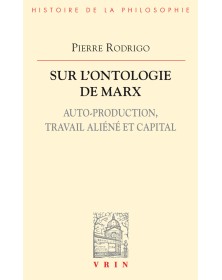 Sur l'ontologie de Marx