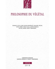Philosophie du végétal