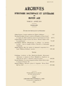 Archives d'Histoire...