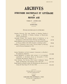 Archives d'Histoire...