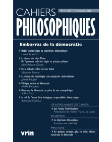 Les embarras de la démocratie