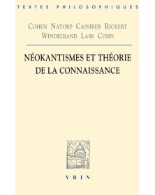 Néokantismes et théorie de...