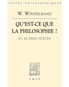 Qu'est-ce que la philosophie?